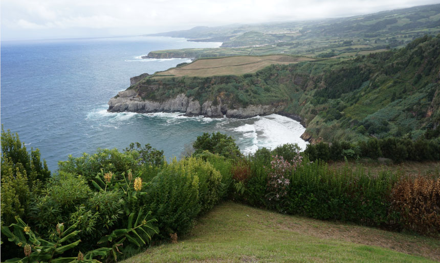 Sao Miguel vyhlídka Santa Iria